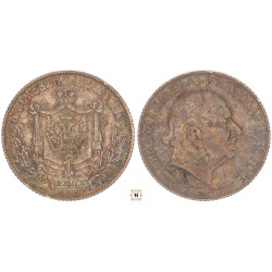 Montenegro I. Miklós 1 perper 1909