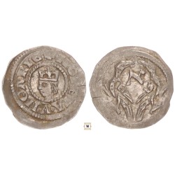 V. István /IV. Béla/ 1245 /1270-72 denár ÉH 268