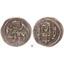 IV. Béla 1235-1270 denár ÉH 246 szigla