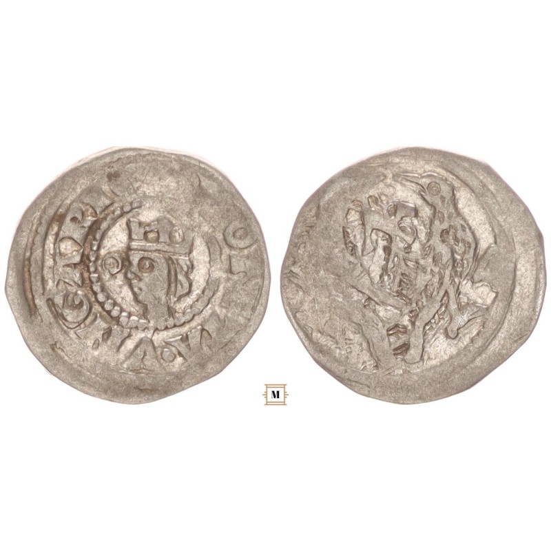 V. István /IV.Béla/ 1245/1270-72 denár ÉH 268 szigla V. István /IV.Béla/ 1245/1270-72 denár ÉH 268 szigla