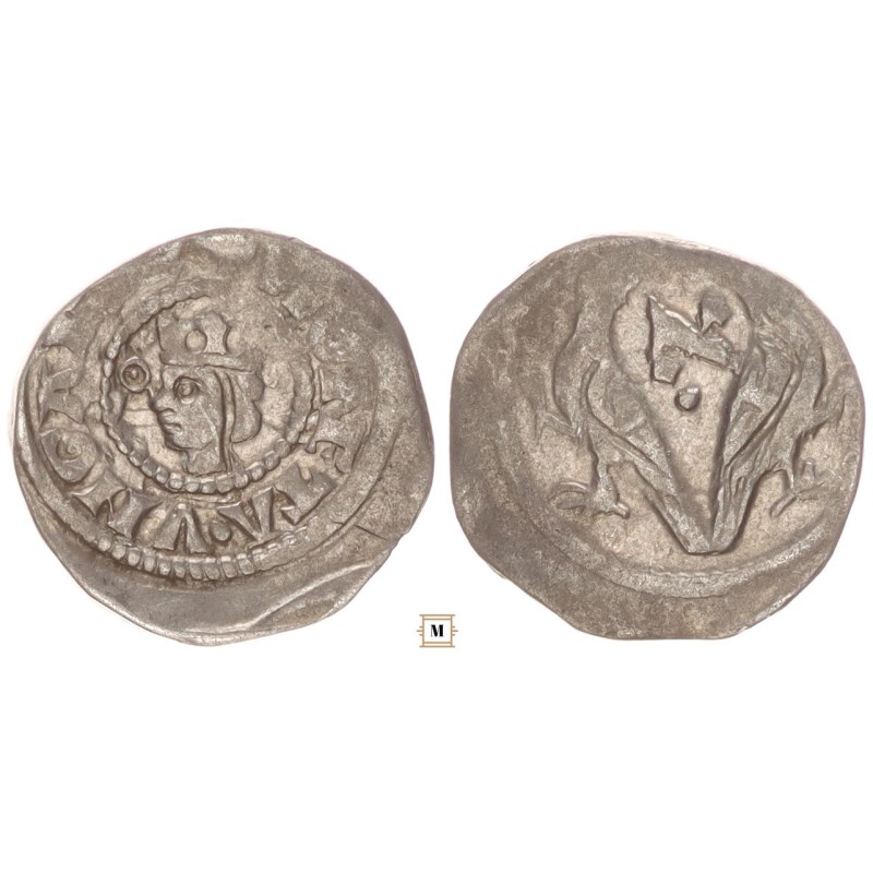 V. István /IV.Béla/ 1245/1270-72 denár ÉH 268 szigla