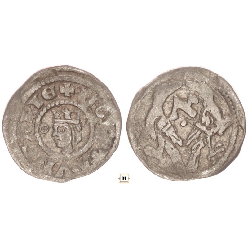 V. István /IV.Béla/ 1245/1270-72 denár ÉH 268 szigla V. István /IV.Béla/ 1245/1270-72 denár ÉH 268 szigla