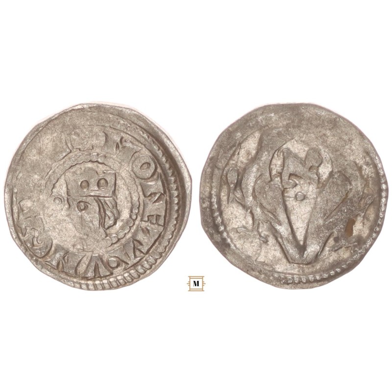 V. István /IV.Béla/ 1245/1270-72 denár ÉH 268 szigla V. István /IV.Béla/ 1245/1270-72 denár ÉH 268 szigla
