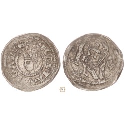 V. István /IV.Béla/ 1245/1270-72 denár ÉH 268