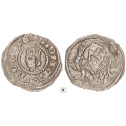 V. István /IV.Béla/ 1245/1270-72 denár ÉH 268