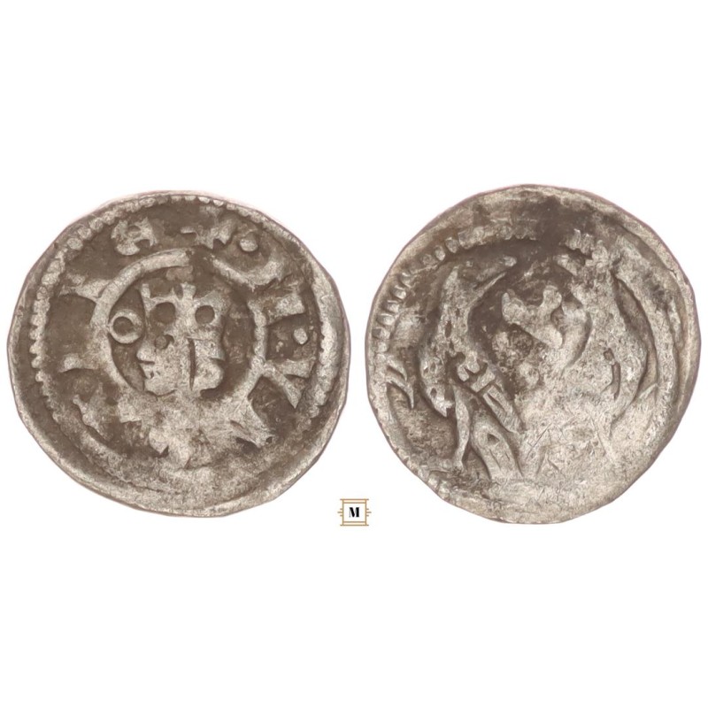 V. István /IV.Béla/ 1245/1270-72 obulus ÉH 269 szigla V. István /IV.Béla/ 1245/1270-72 obulus ÉH 269 szigla