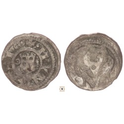 V. István /IV.Béla/ 1245/1270-72 obulus ÉH 269 szigla