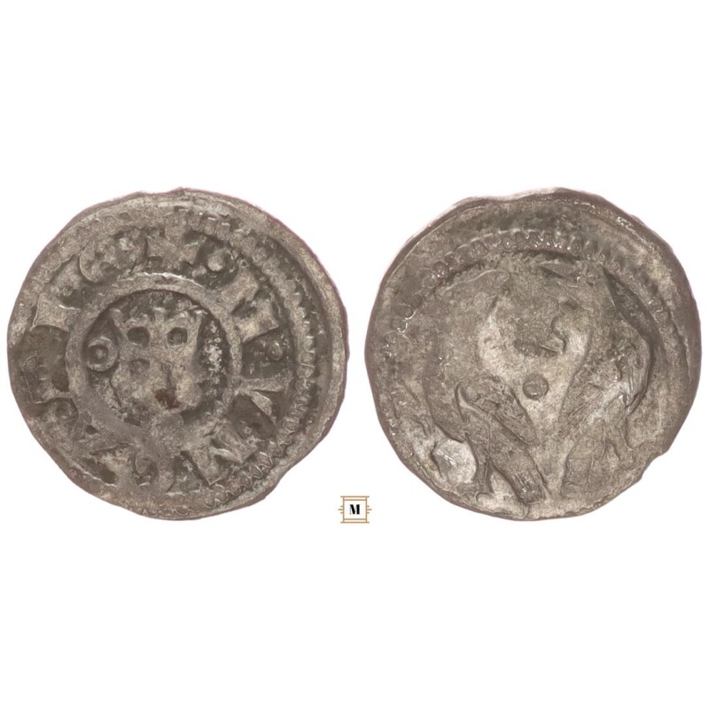 V. István /IV.Béla/ 1245/1270-72 obulus ÉH 269 szigla V. István /IV.Béla/ 1245/1270-72 obulus ÉH 269 szigla