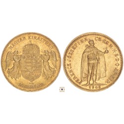Ferenc József 10 korona 1906 KB