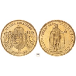 Ferenc József 10 korona 1908 KB