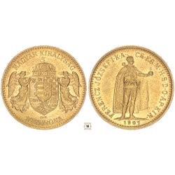 Ferenc József 10 korona 1907 KB