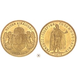 Ferenc József 10 korona 1910 KB