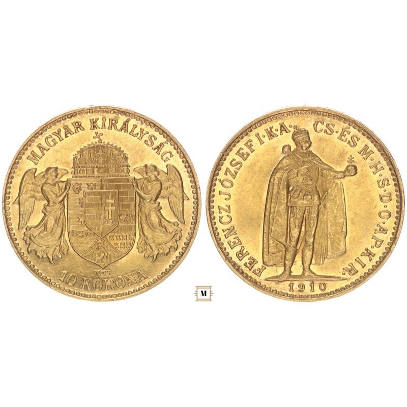 Ferenc József 10 korona 1910 KB Ferenc József 10 korona 1910 KB