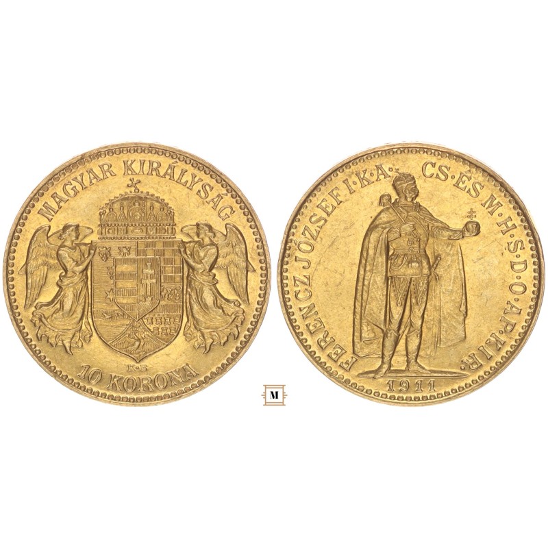 Ferenc József 10 korona 1911 KB Ferenc József 10 korona 1911 KB