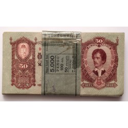 50 pengő 1932 98db sorszámkövető