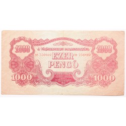 Vörös Hadsereg 1000 pengő 1944