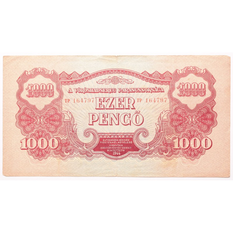 Vörös Hadsereg 1000 pengő 1944 Vörös Hadsereg 1000 pengő 1944