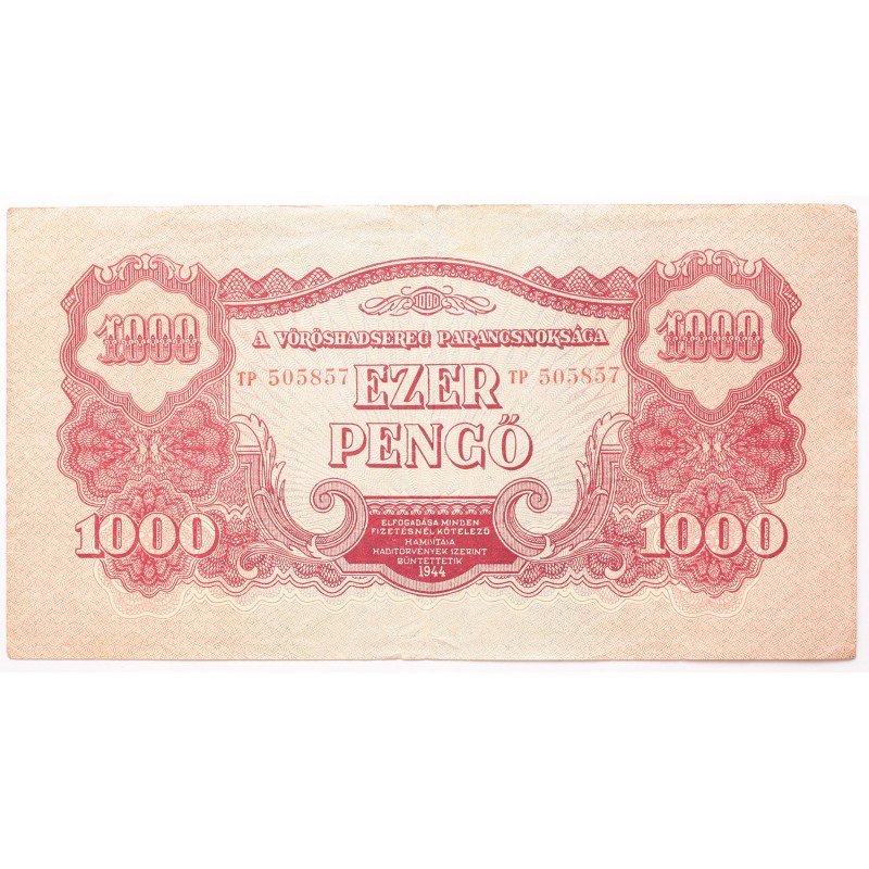 Vörös Hadsereg 1000 pengő 1944 Vörös Hadsereg 1000 pengő 1944