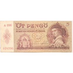 5 pengő 1939