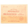 Pénztárjegy 100 000 adópengő 1946