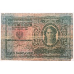 100 korona 1912 /1919/ Románia FB. Erdély