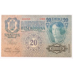 20 korona 1913 II. kiadás DÖ FB.