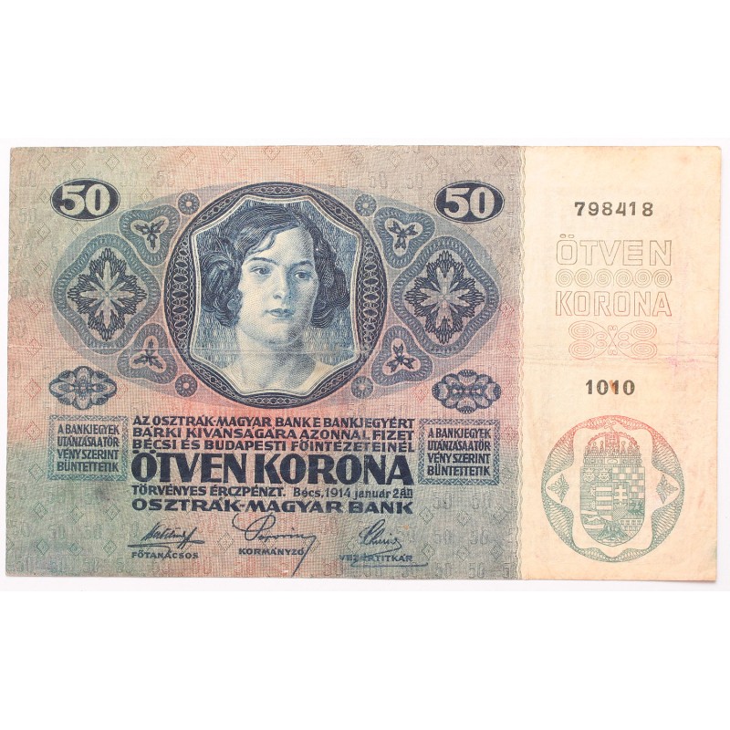 50 korona 1914 50 korona 1914