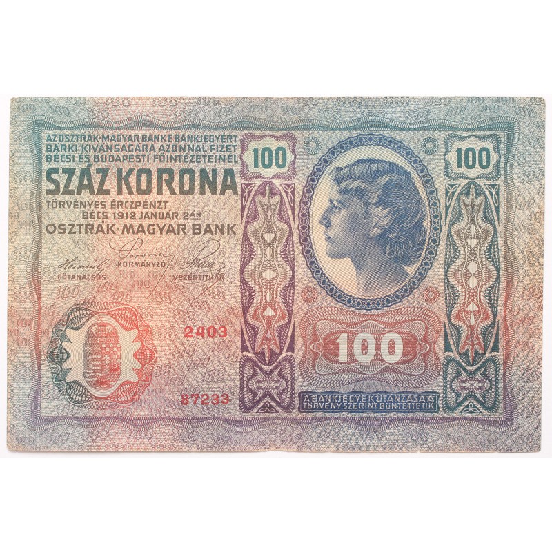 100 korona 1912 100 korona 1912