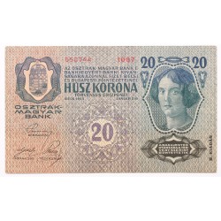 20 korona 1913 II. Kiadás