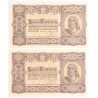 100 korona 1923 2db. nyomdahely nélkül