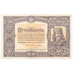 50 korona 1920