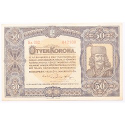 50 korona 1920