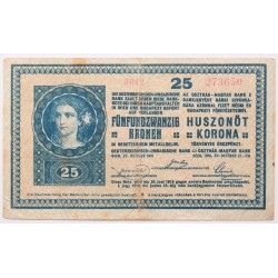 25 korona 1918