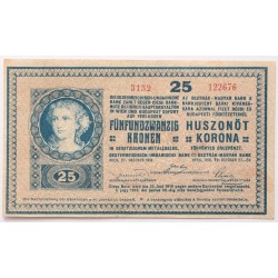 25 korona 1918