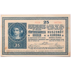 25 korona 1918