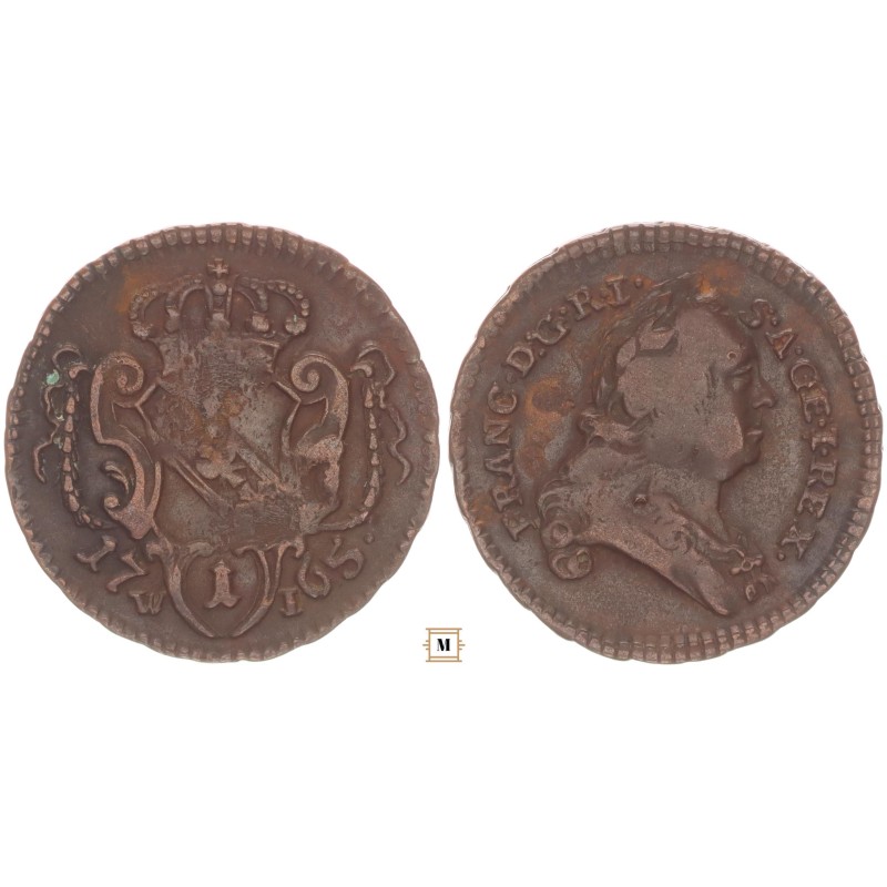 Lotharingiai Ferenc 1 pfennig 1765 W-I Bécs