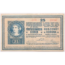 25 korona 1918