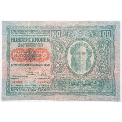 100 korona 1912/1919/ DÖ FB