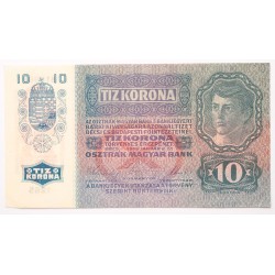 10 korona 1915 /1919/ DÖ FB.