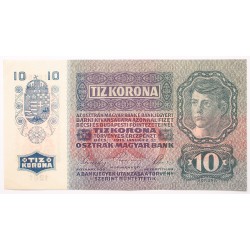 10 korona 1915 /1919/ DÖ FB.