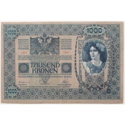 1000 korona 1902 /1919/ DÖ FB.