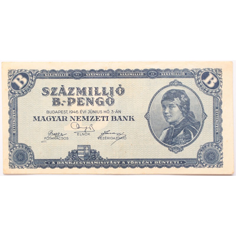 Százmillió B.-Pengő 1946