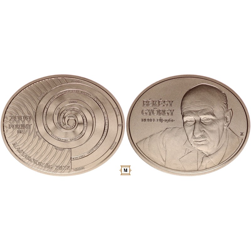 2000 forint Békésy György 2022 BP