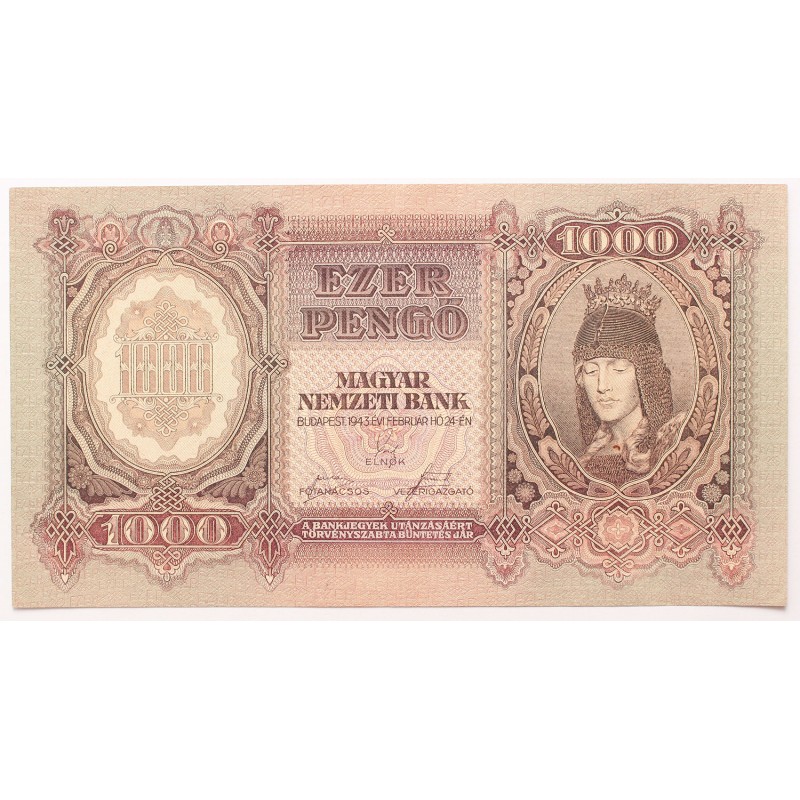 1000 pengő 1943