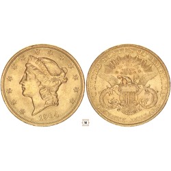 USA 20 dollars 1904