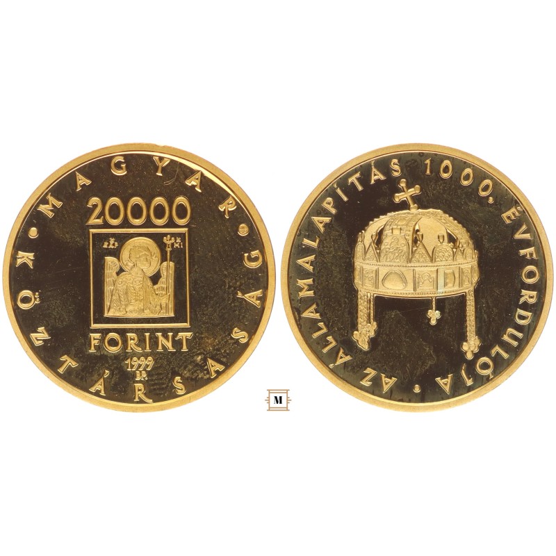 20000 forint Államalapítás 1999 BP 20000 forint Államalapítás 1999 BP
