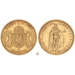 Ferenc József 10 korona 1898 KB