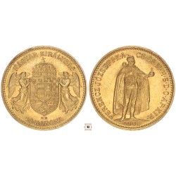 Ferenc József 10 korona 1908 KB
