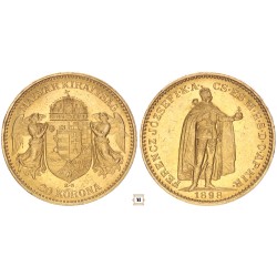 Ferenc József 20 korona 1898 KB