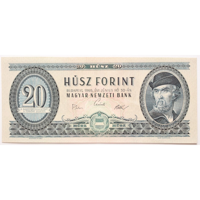 20 forint 1969
